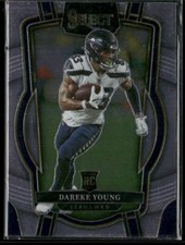 2022 Panini Select #210 Dareke Young Base Rookie Seattle Seahawks