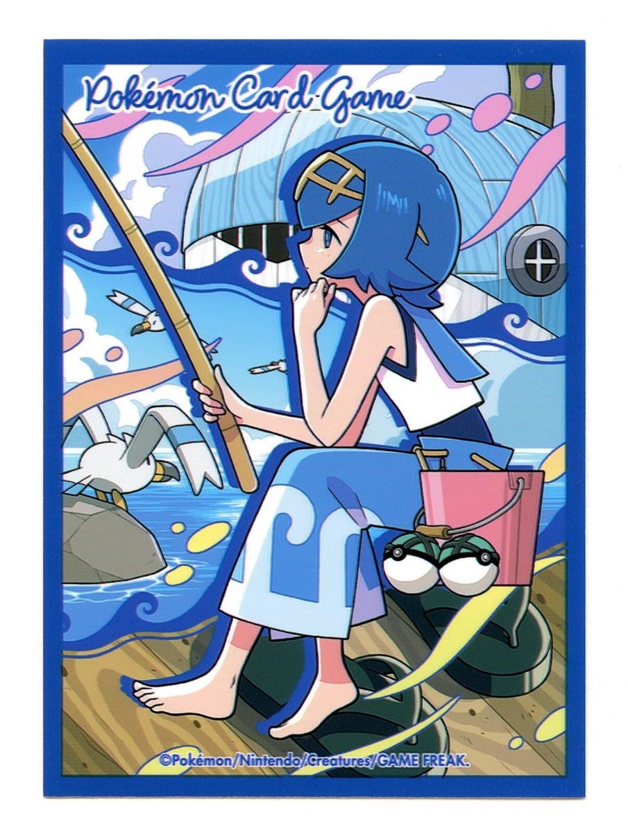 Lana Pastime Individual Card Sleeve Pokemon Center Japan Original