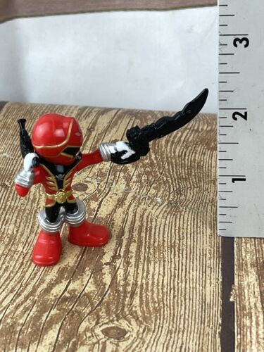 HTF Power Rangers Super Megaforce Mini Battle Ready Red Figure - Picture 6 of 6