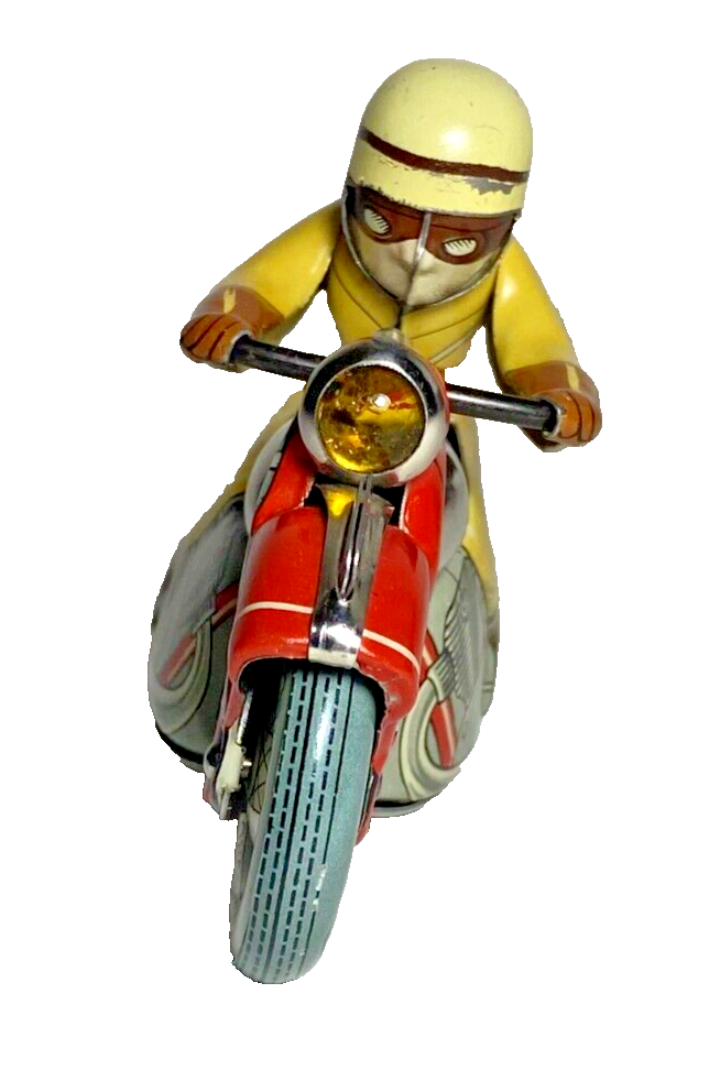 Vintage Schuco Moto-Drill Windup 1006 Motorcycle US Zone Vintage Schuco Moto-Drill Windup 1006 Motorcycle US Zone