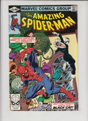AMAZING SPIDER-MAN #204 VF-/VF 7.5/8.0 MARVEL COMICS 1980