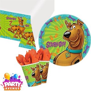 Scooby Doo Birthday Party Tableware Cups Plates Table Cover Ebay