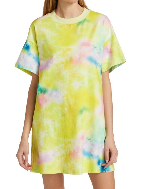 alice and olivia tie dye