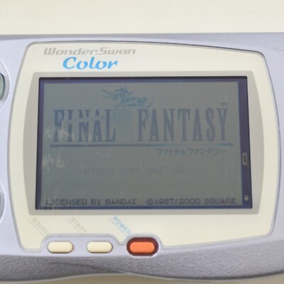 WonderSwan Color Console PEARL BLUE WSC-001 Bandai 0200549374 ws