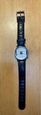 稼働 AKTEO 腕時計 ヴァイオリン ラウンド レザー 新品電池 1511 稼働 AKTEO 腕時計 ヴァイオリン ラウンド レザー 新品電池 1511