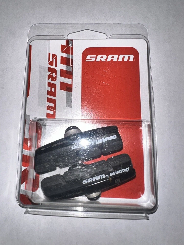 NEW SRAM Red 2012+ Swiss Stop Rim Brake Pad & Holder Kit Black Pair new in box! - Image 3 of 4