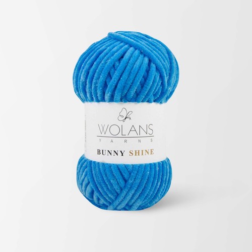 Wolans Bunny Shine Wool Yarn Knitting Crochet Crafts 100g Ball 30 Colours - Picture 24 of 24