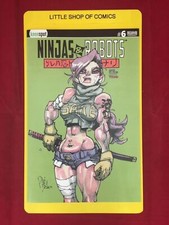 Ninjas and Robots #6 1:5 Klaus Variant NM Limited to 200 Copies Keenspot 2020