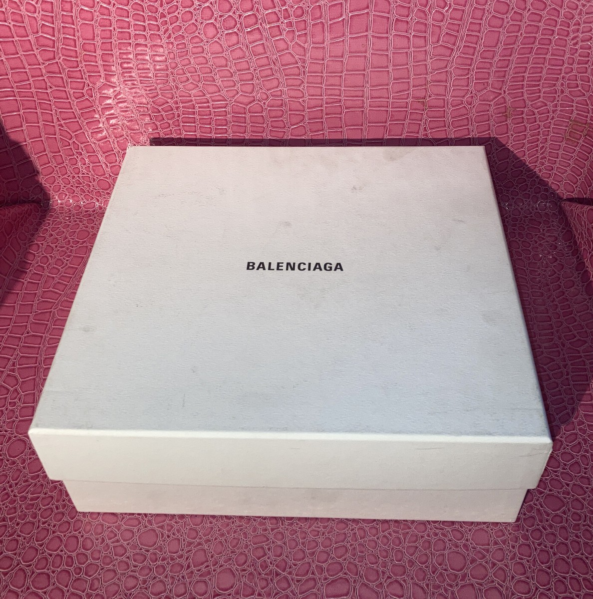 Balenciaga Empty White box 12”x 11”x 4.25”, Scarpa Tess Balenciaga Empty White box 12”x 11”x 4.25”, Scarpa Tess