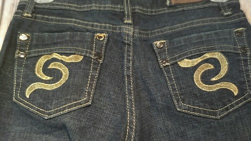 Jeans Bebe donna junior skinny denim blu vita 24" etichetta 5/6 effettivo 0/1 - Foto 4 di 7