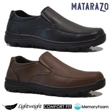 MENS COMFORT MEMORY FOAM SLIP ON CASUAL BOAT DECK LOAFERS DRIVING WALKING SHOES