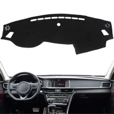 For Kia Optima 2016-2020 black Non-slip Dash Board Cover Mat Dashboard Carpet 1x