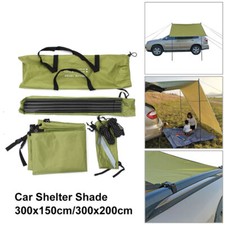 Car Awning Shelter Portable Canopy Side Fishing SUV Tarp Tent Anti-UV Sun New