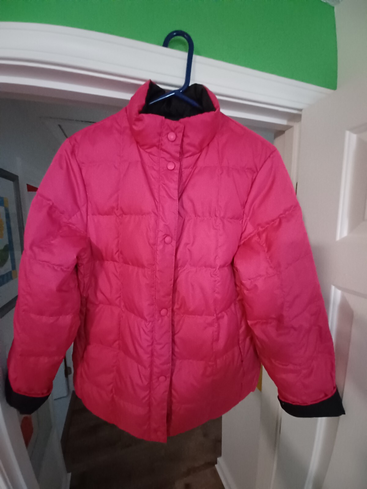 LL bean -Reversible Winter Puffer Jacket Medium -… - image 1