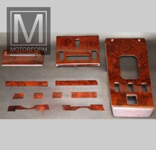 Mercedes SL W107 R107 560SL US-Version WURZELHOLZ SET 11-teilig WOOD KIT Holz Mercedes SL W107 R107 560SL US-Version WURZELHOLZ SET 11-teilig WOOD KIT Holz