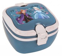 Disney Frozen - Die EisköNigin Lunchbox Vesperdose Anna Und Elsa Blau Brotdose