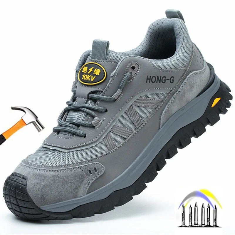 Chaussures de sécurité isolées légères pour éviter la fatigue des pieds