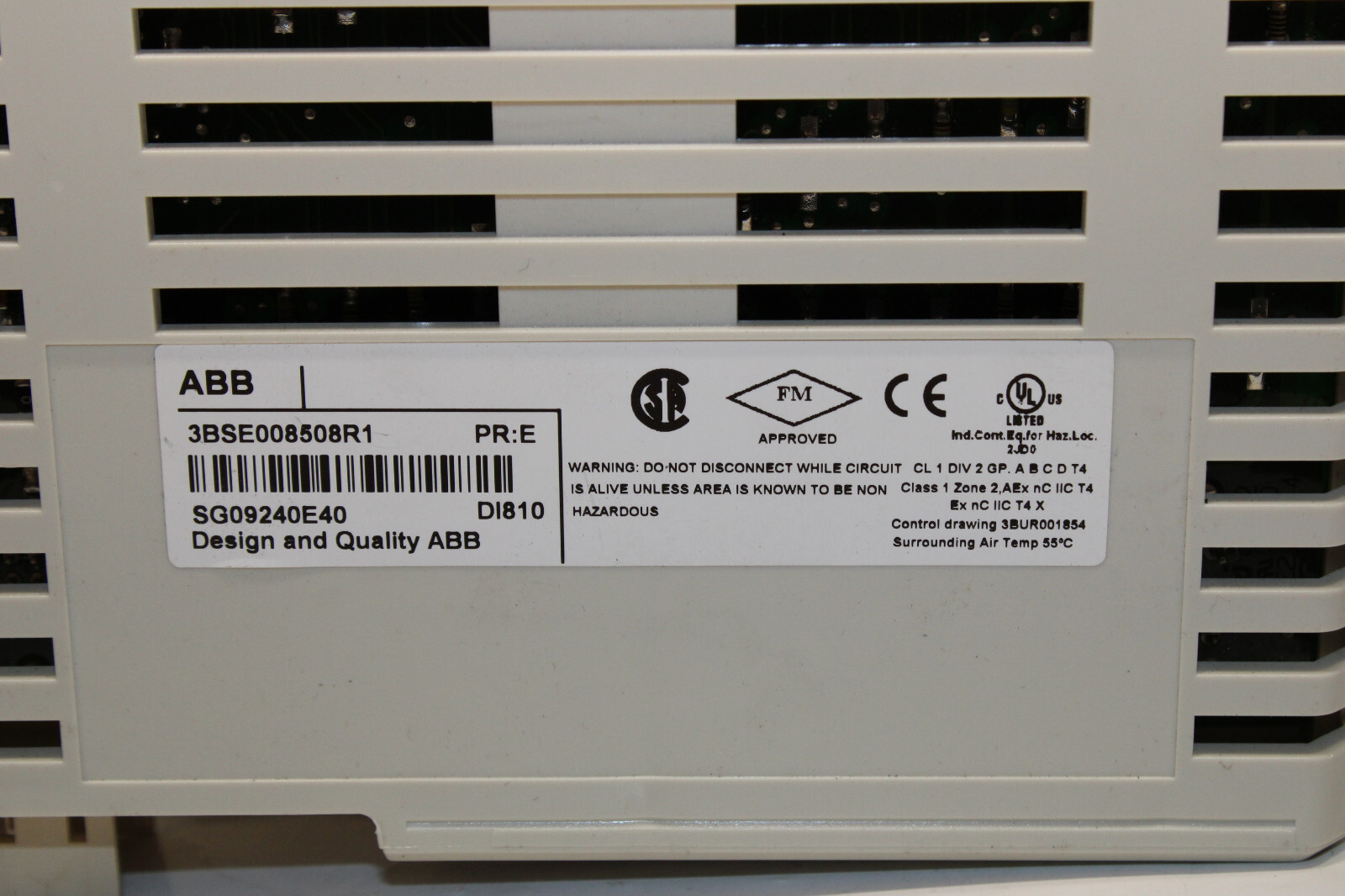 ABB DI810 3BSE008508R1 Digital input module | eBay