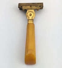 Handle Razor Vintage EverSharp Schick Gold Bakelite