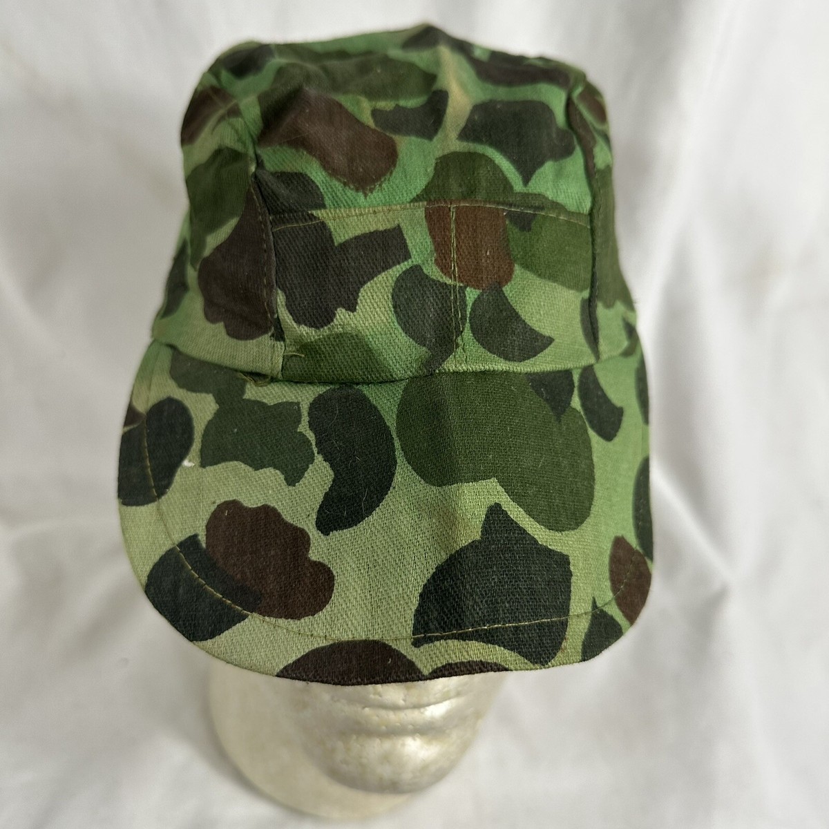 Vietnam War Era 1960s ROK Korean Frogskin Camo Cap Hat | eBay