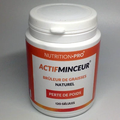 NUTRITION PRO ACTIFMINCEUR 05/2027 120 gélules BRULEUR DE GRAISSES