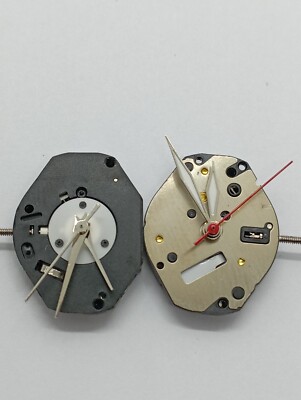 Lot HS21F and AL35E WORKING with Stem Crown Hands Watch