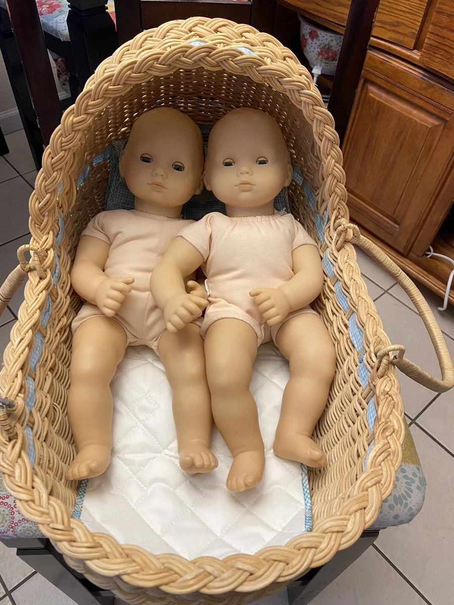 Bitty baby on sale wicker basket