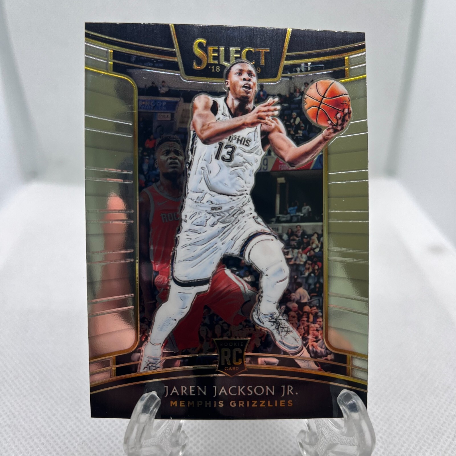 2018-19 Panini Select Concourse Jaren Jackson Jr #35 Rookie RC