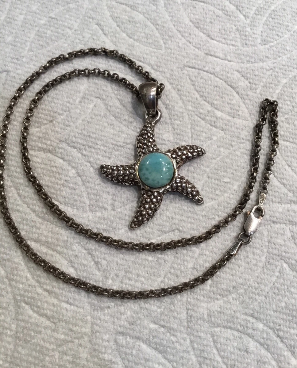 Turquoise starfish necklace online