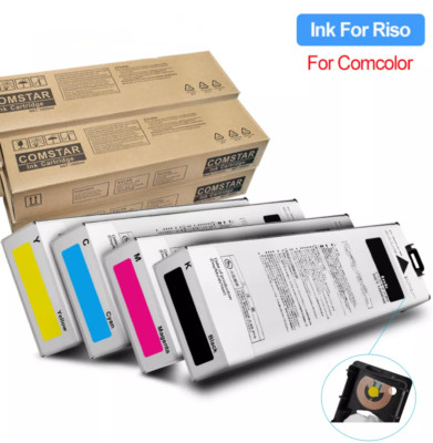  4 color/option For Riso Comcolor 3050R 7050R 9050R Compatible Ink Cartridge