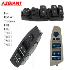 FRONT LEFT DRIVER SIDE WINDOW SWITCH for 2009-2015 BMW 7 Series