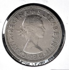 1963 ~ Great Britain ~ Florin Two Shillings ~ Elizabeth II ~ *M924