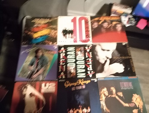 9 Laser Discs Music,Concert-Police, Smithereens,BeeGees,John Cougar Mellencamp++ - Picture 2 of 13