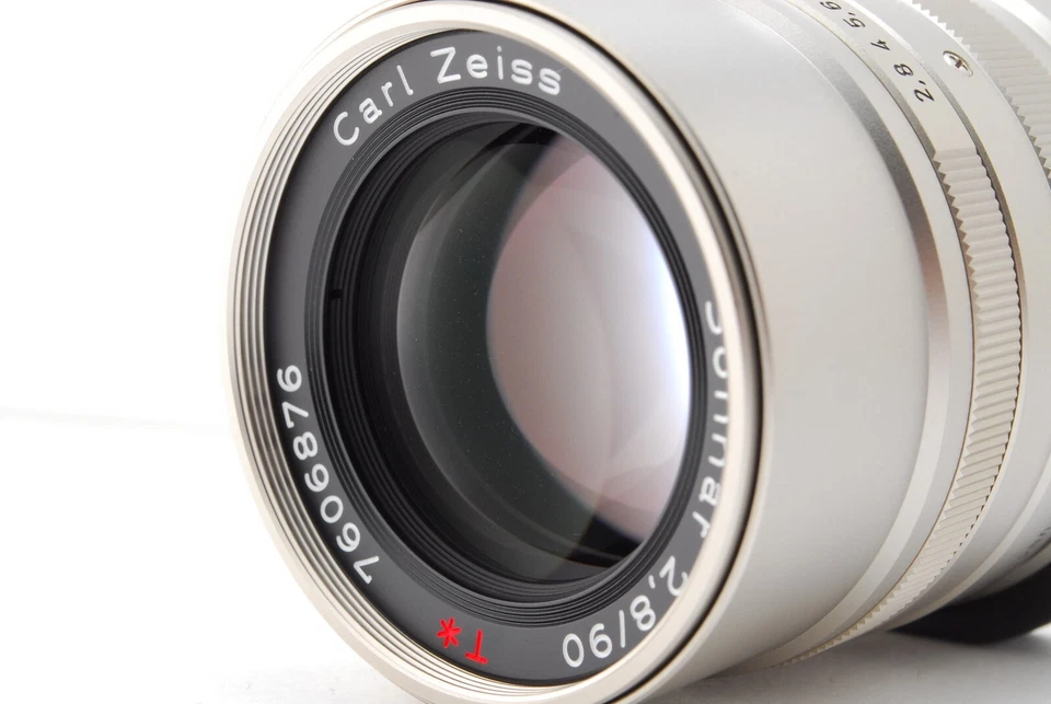 [ALMOST UNUSED] Contax Carl Zeiss Sonnar T* 90mm f/2.8 Lens for G1 G2 from Japan - Image 3 of 4
