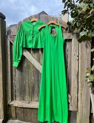 VTG 70s Green Dress/Jacket Set | eBay VTG 70s Green Dress/Jacket Set | eBay