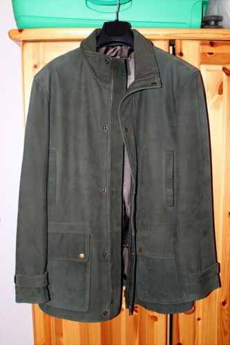 PARFORCE Lederjacke Gr. L (52) + Cap Büffelleder / Jagdjacke sehr guter Zustand - Bild 5 von 24