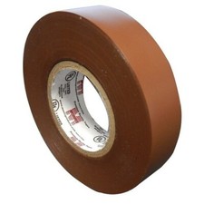 Brown Vinyl Plastic Electrical Tape - 7 Mil - PVC - 66' - 3/4" - MORRIS-60060