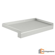 Aluminium Fensterbank Außen 50-210 mm silber EV1 inkl. Aluminium Putz-Abschluss 