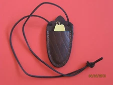 Leather Sheath for Ted Cash Rifle Capper Muzzleloading Black Powder