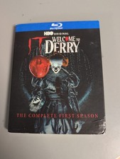 BRAND NEW  SEALED  WELCOME TO DERRY FIRST SEASON "IT" BLU-RAY W/SLIPCOVER