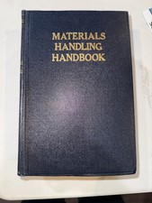 Ronald Materials Handling Handbook Harold A. Bolz Industrial Manual 1958