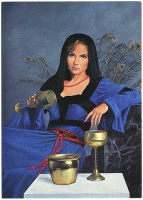 David Cherry Fantasy Art #15 Lady of Gentle Magic 1995 FPG Single Card