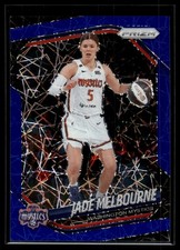 Jade Melbourne 2025 Panini Prizm WNBA Blue Velocity Prizm Card #128