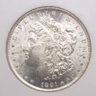 1891 "S" Morgan SILVER Dollar $1 NGC MS63 #006 Unc BU Uncirculated ECC&C, Inc.