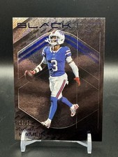 2025 Panini Black - Damar Hamlin #42 sapphire  /50