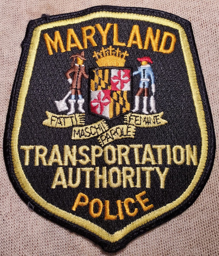 MD Maryland Authority Police Shoulder Patch