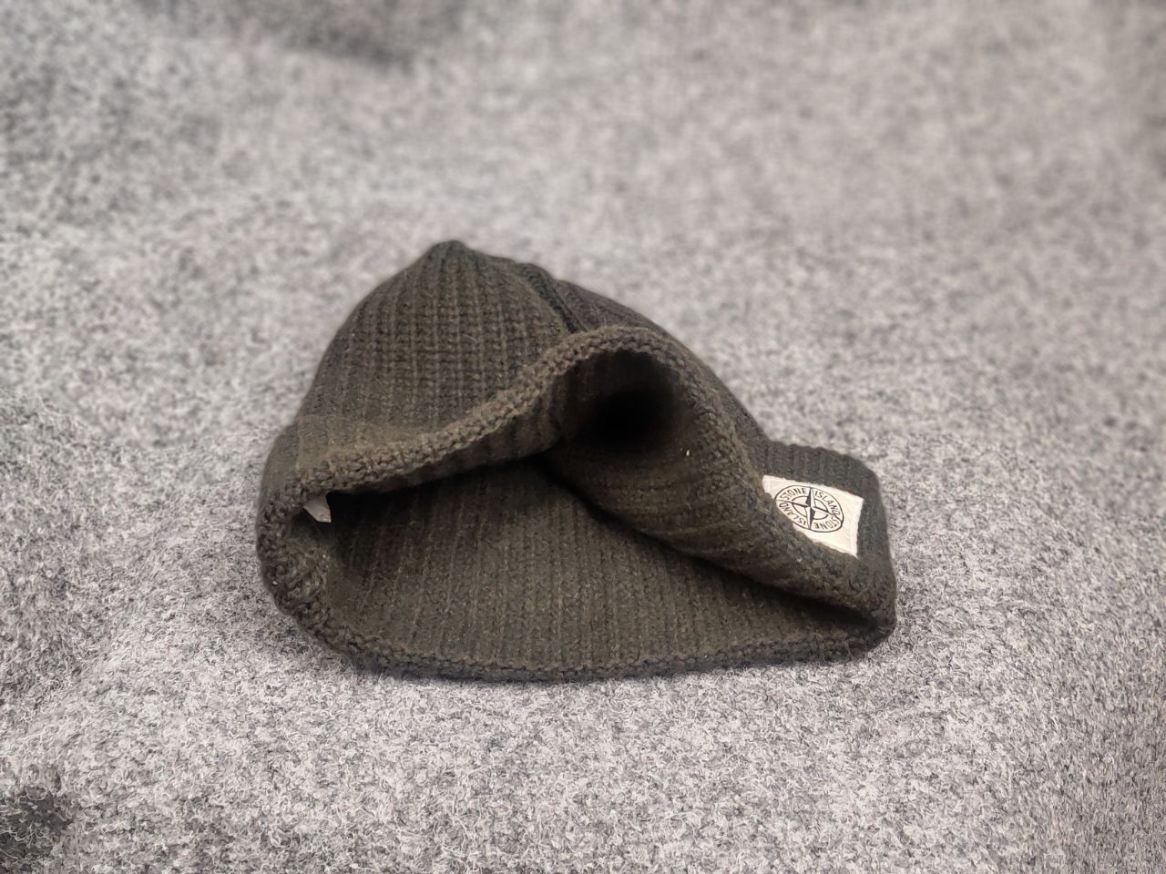 Stone Island patch program authentic ribbed wool … - image 7