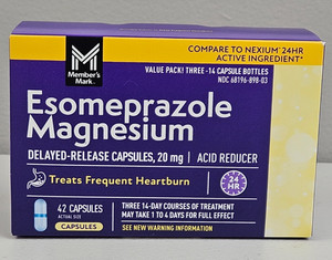 Esomeprazole Magnesium Delayed-Release Capsules - Somerset Pharma LLC