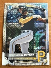 2025 Bowman Chrome - Prospects Jhonny Severino #BCP-233 Mojo Refractor (RC)