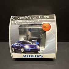 New Philips H7 Cvs2 Bright White Xenon Look Crystal Vision Ultra 2 Bulbs